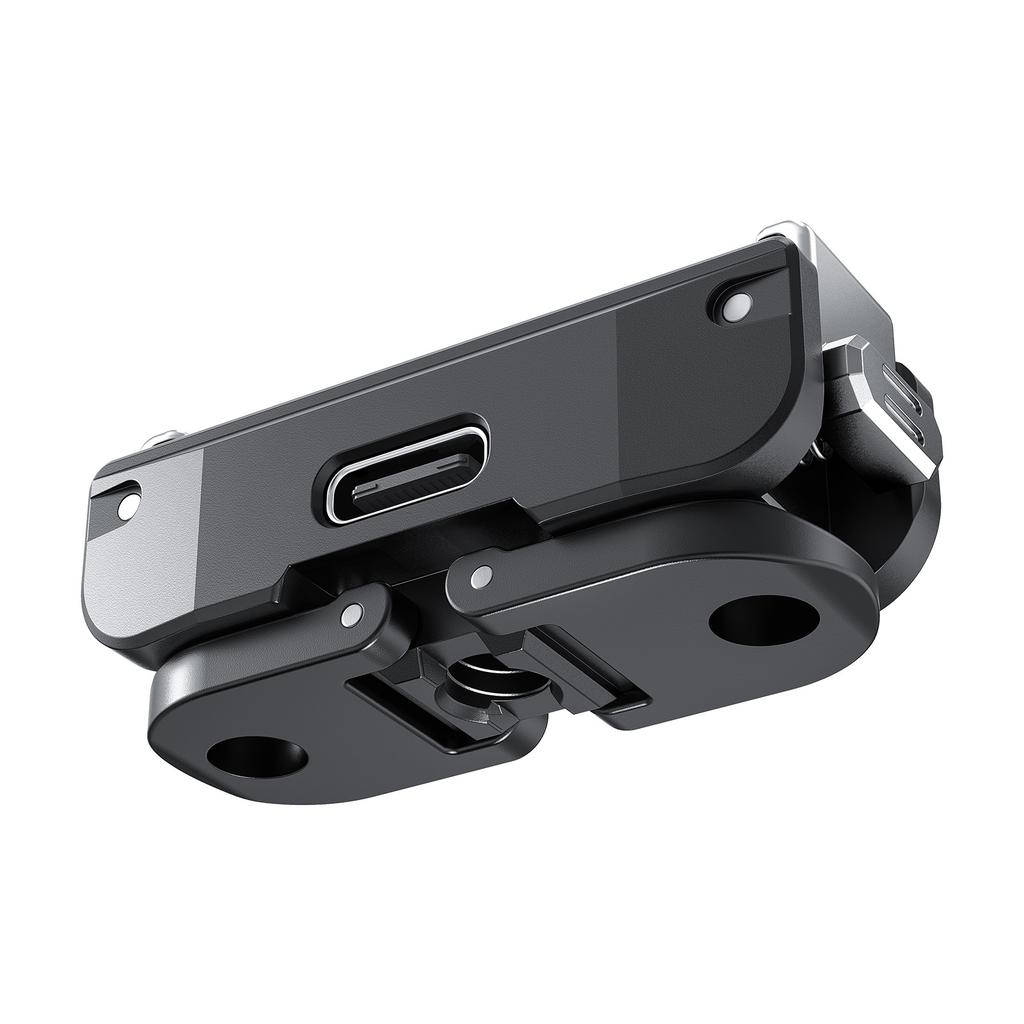 Multiple Position Magnetic Base for Action Camera Shockproof Quick Detach with Charging Port