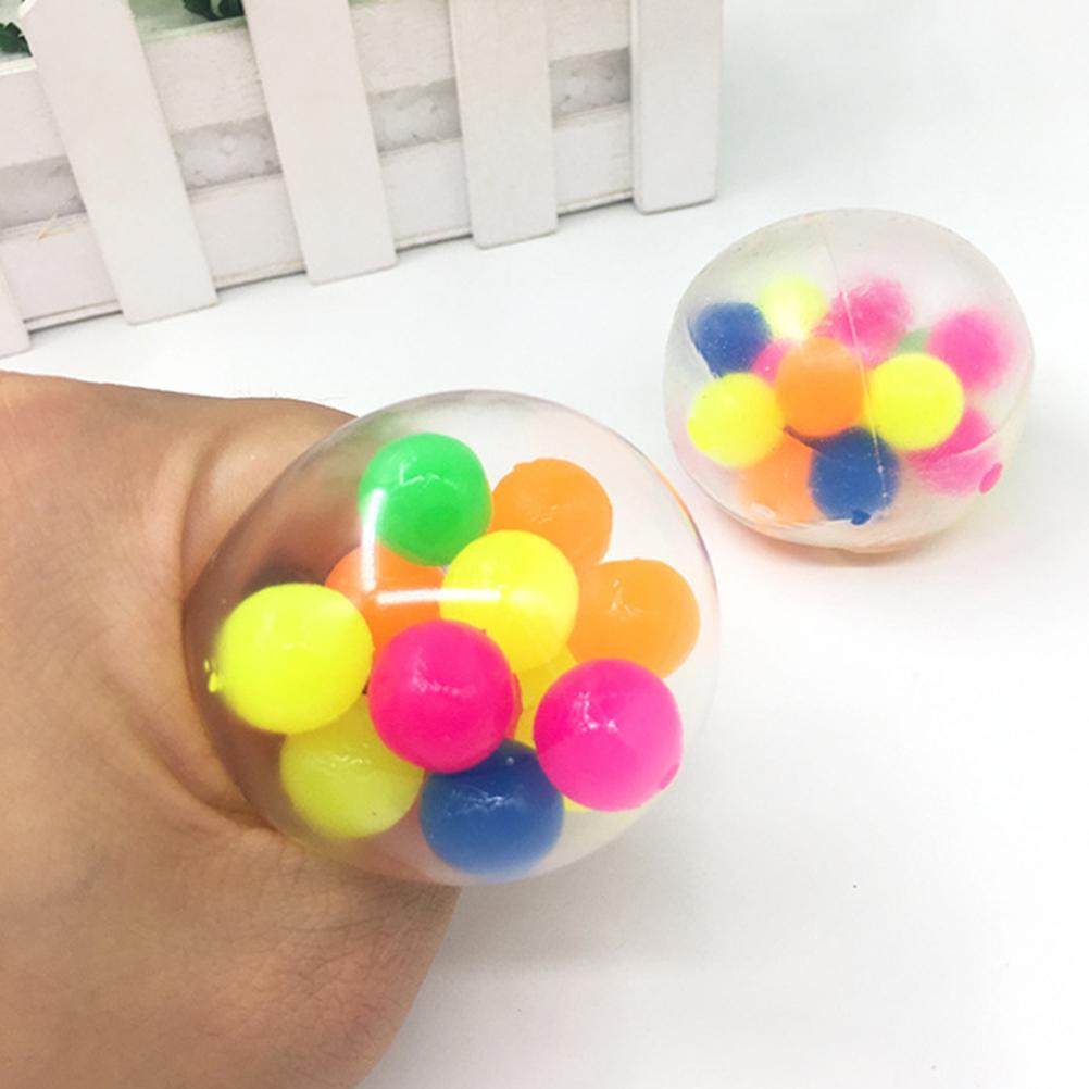 3 Pcs/Set Stress Relief Balls Toys Squeezing Balls for Stress Relief and Better Focus Toy for Kids