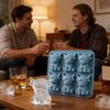 Mini Whiskey Ice Mold 6 Cavity Cute Cow Shaped Chilling Cube Making Tool 3D Ice Molds for Whiskey Cocktails Friends Gifts