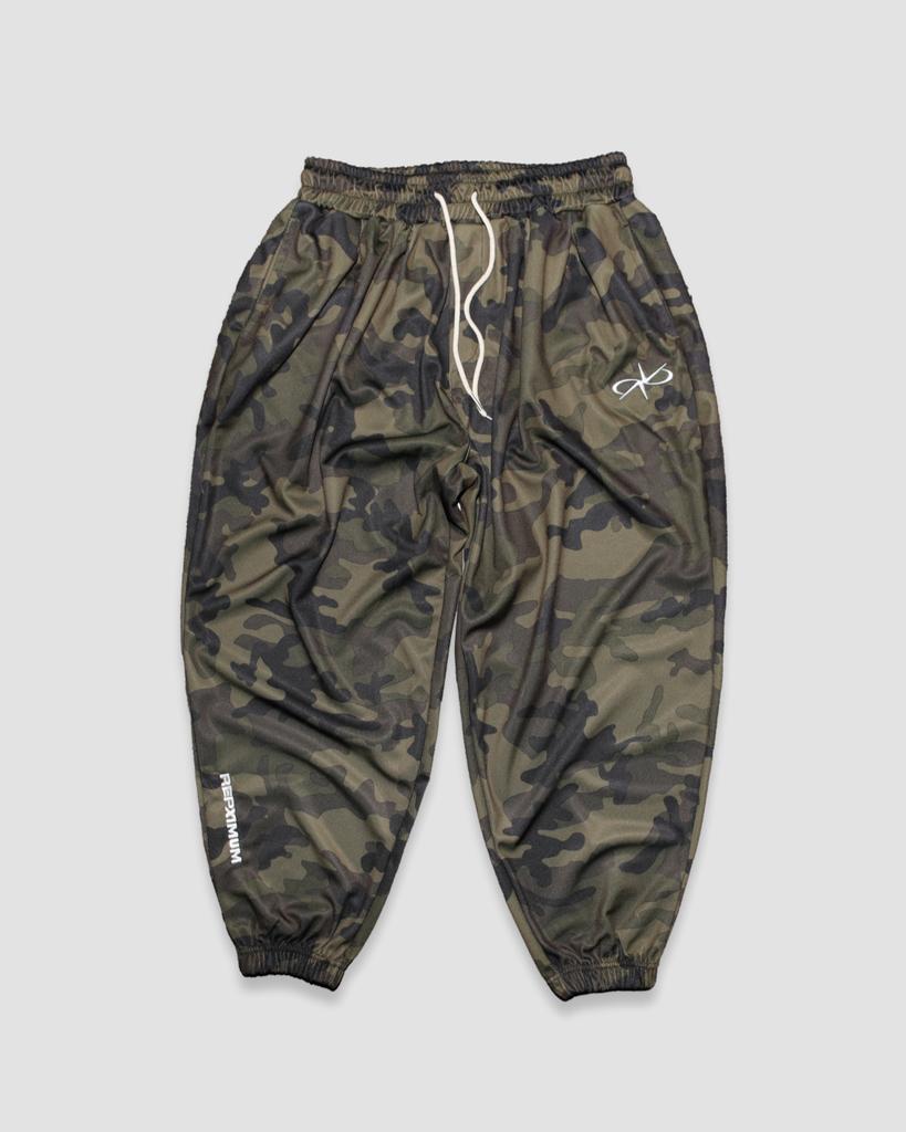 REPXIMUM Solid Mesh Wide Balloon Jogger Pants (4 Colors)