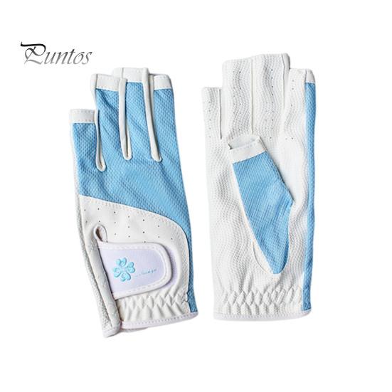 

1 пара перчаток для гольфа Противоскользящие силиконовые поглощающие пот дышащие сенсорные экраны Мужчины Женщины Левая правая рука Спортивные перчатки на открытом воздухе Аксессуары для гольфа M синий