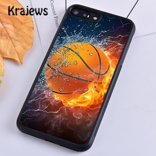 Krajews Ball is Life Basketball Soft Phone Case Cover For iPhone 17 Air 16 15 14 plus 11 12 13 pro max coque Fundas