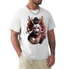 Hannya Mask Japanese TShirt Holiday Casual Short Sleeve Top