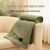 Portable Electric Graphene Heated Shawl Blanket - Mobile Charging for Winter Warmth
