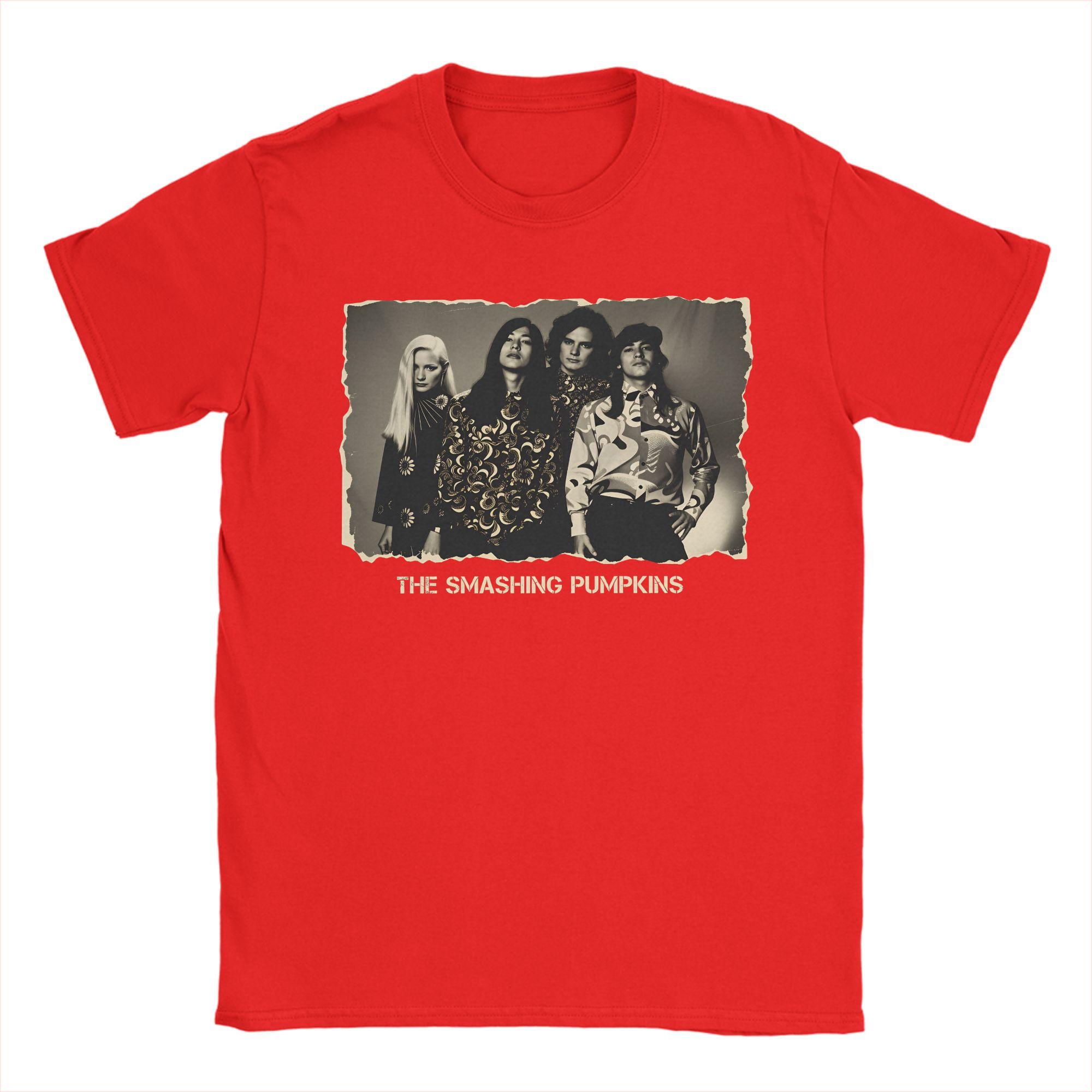 

The Smashing Pumpkins TShirt Beach 100 Cotton T Shirts For Unisex Novelty Casual Tshirt Short Sleeve Y2K Retro Tops S