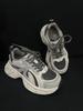 Leather Retro Dad Shoes Women's 2025 New Autumn and Winter Platform Internet Celebrity Super Hot Ins Casual Sports Shoes