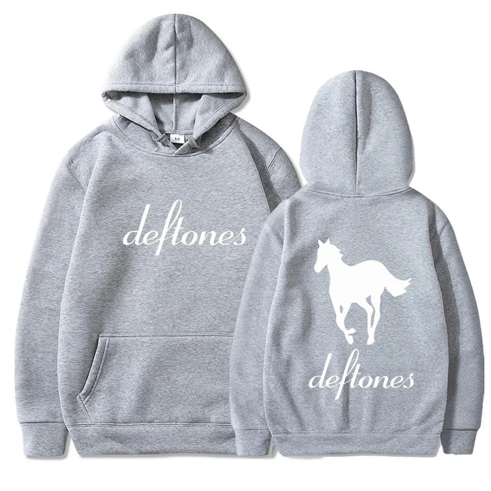 New autumn and winter fashion brand Deftones hoodie men's fashion long sleeved women's casual Harajuku street pullover