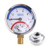 Pressure Gauge Temperature Gauge 0-120°C Temperature Range