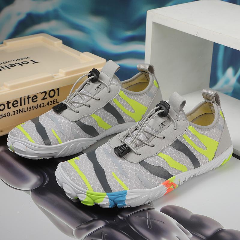 

Fashion Aqua Shoes Barefoot Beach Shoes Adults Kids Gym Outdoor Training Footwear Unisex Quick-Drying Breathable Sneakers Size 36-46 36 серый