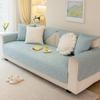 Modern Simple Pure Cotton Sofa Cushion  New Sofa Cover Fabric Non-Slip Sofa Towel Four-Season Universal Seat Cushion