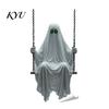 DIY Holiday Home Decorations Halloween Castle Pet Static Cling Window Stickers, Spooky Bat Pumpkin Creative Film for Store Floral Glass Decals,