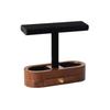 New T-bar Design Wooden Jewelry Organizer Space-saving Multi-functional Jewelry T-bar Holder Watch Display Stand Home Use