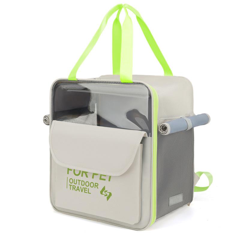 Cat bag can be lifted in large capacity when going out, breathable backpack portable pet bag universal for cats and small dogs