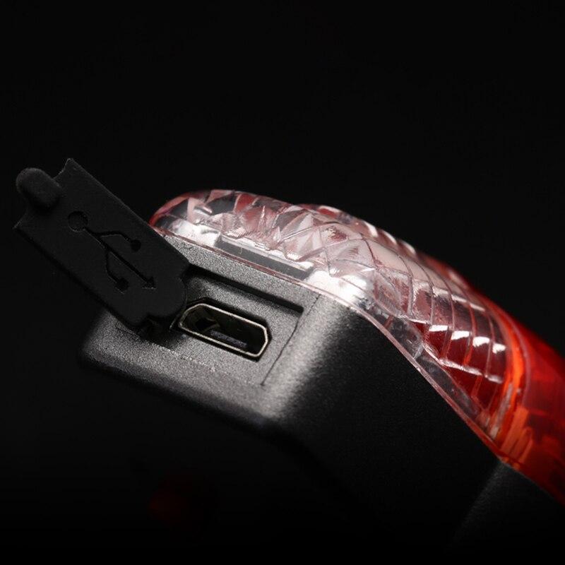 Bicycle Sensor Brake Light Smart Turn Signal Charging Tail Light Bicycle Light