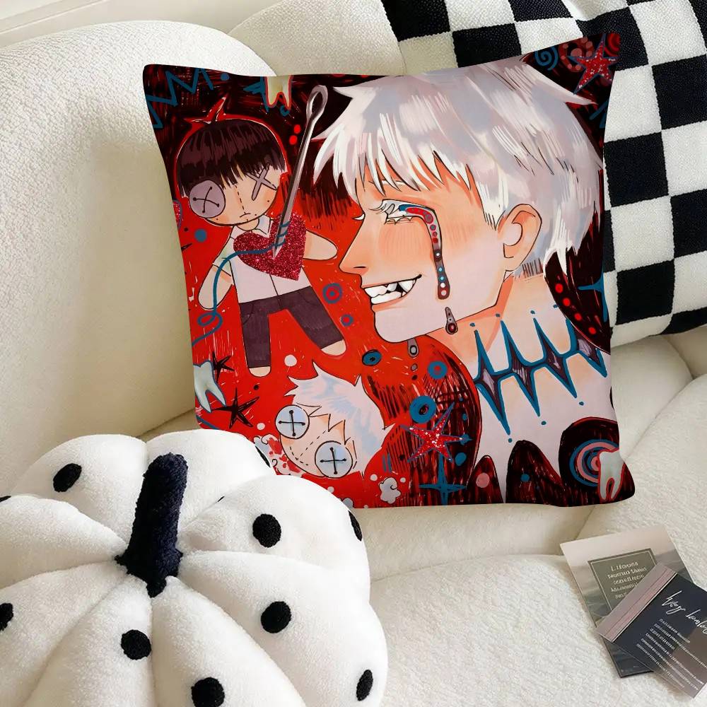 The Summer Hikaru Died HOT Anime CUTE Pillow Case Square Pillow Bedroom Sofa Leisure Comfort Cushion Car Home Decoration