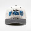 Wieoldeuwoldeu I'M Not Weird Pigment Color Block Ball Cap