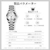 OLEVS Women's Quartz Watch Elegant Waterproof Business Japan Movement Date Luminous White Valentine's Day Gift
