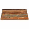 VidaXL Dessus de table carré 60x60 cm 25-27 mm Bois de récupération 286052