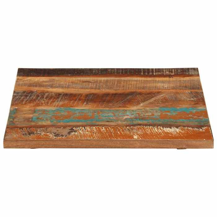 VidaXL Dessus de table carré 60x60 cm 25-27 mm Bois de récupération 286052