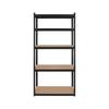 Rebel 2-in-1 metal storage rack, 5 shelves, garage, 180x90x40cm, 750kg