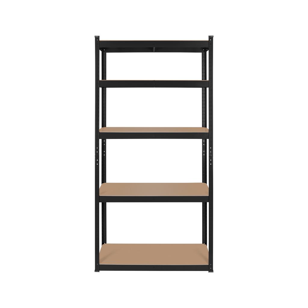 Rebel 2-in-1 metal storage rack, 5 shelves, garage, 180x90x40cm, 750kg