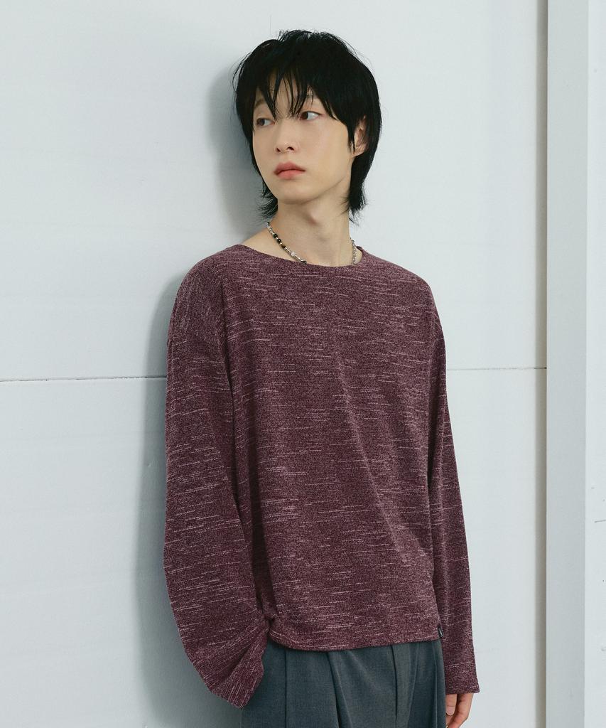 LXT Soft Crop Knit Long Sleeve [Burgundy]