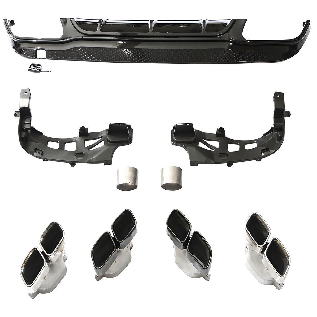 Mercedes-Benz E-Class W207 Coupe E53/E63 Rear Diffuser Tailpipe (2014-2016)