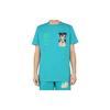 Off-White C/O Virgil Abloh Ss20 Skull Print Short Sleeve T-Shirt With Standard Fit Men Tops Blue OMAA027R201850143988