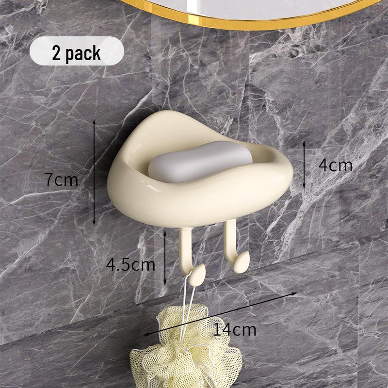 

Эксклюзив для новичков: Двухслойная мыльница кремового цвета с дренажом