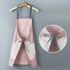 Household Hand Erasable Kitchen Stir Fry Waterproof And Oil Proof Apron, Men'S And Women'S Fashionable Cooking Waist Wrap Adult Work Clothes