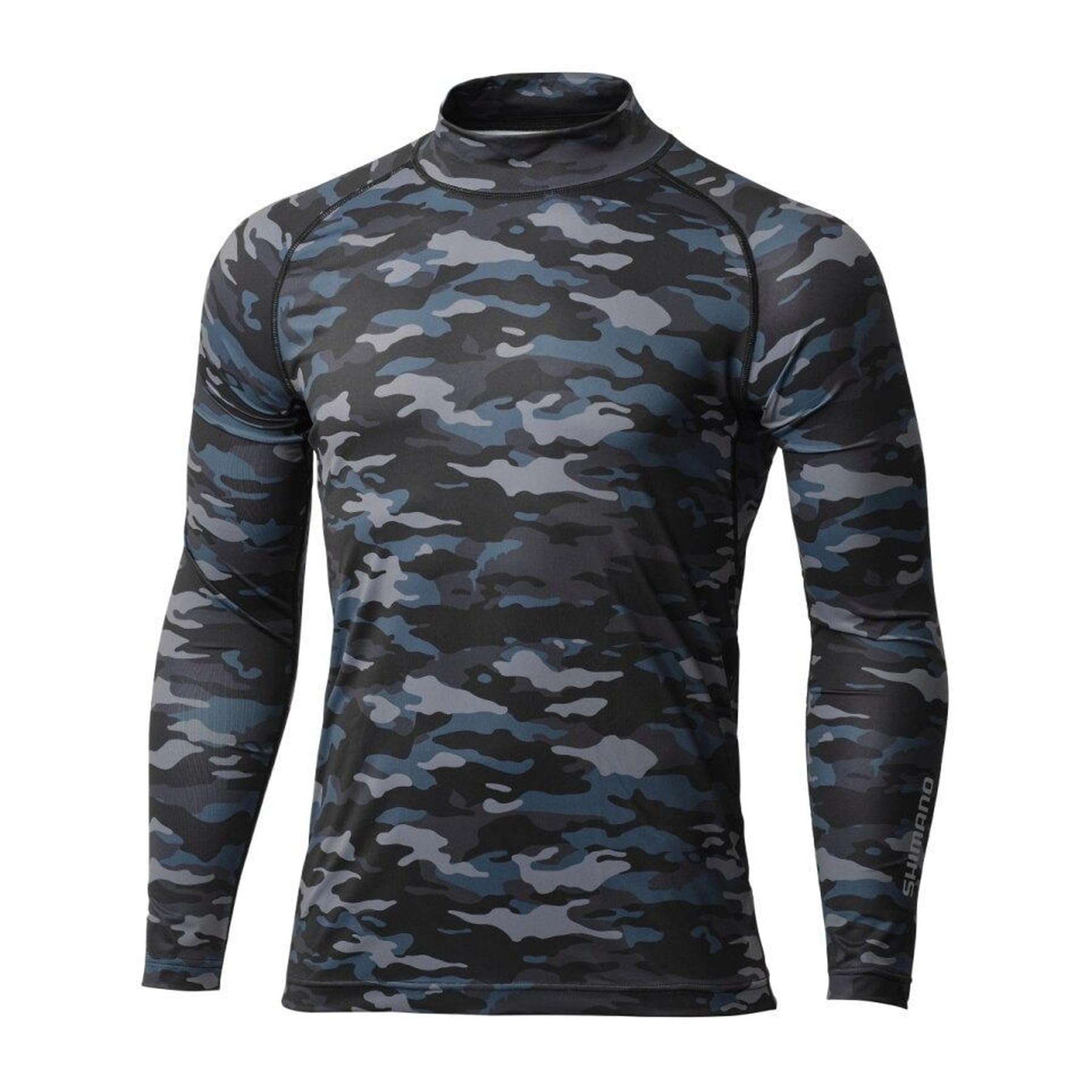 

Shimano Sun Protection Inner Shirt High Neck Black Multi Camo XS IN-008X