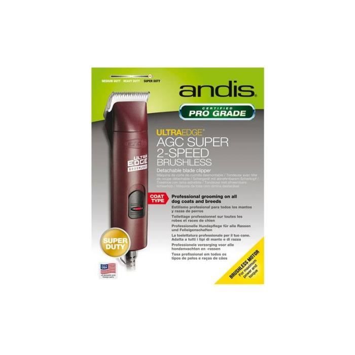 Tondeuse Andis AGC Super 2 Speed sans charbon