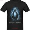 T-shirt Donnie Movie Darko Taglia S 4XL Nero Fresco Vintage Lavato Top Per L'Uso Quotidiano Abbigliamento Firmato Casual Versatile Morbido