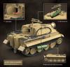WWII Military Tiger & Panther Tank Building Blocks - Armored Vehicle Assembly Toy Gift