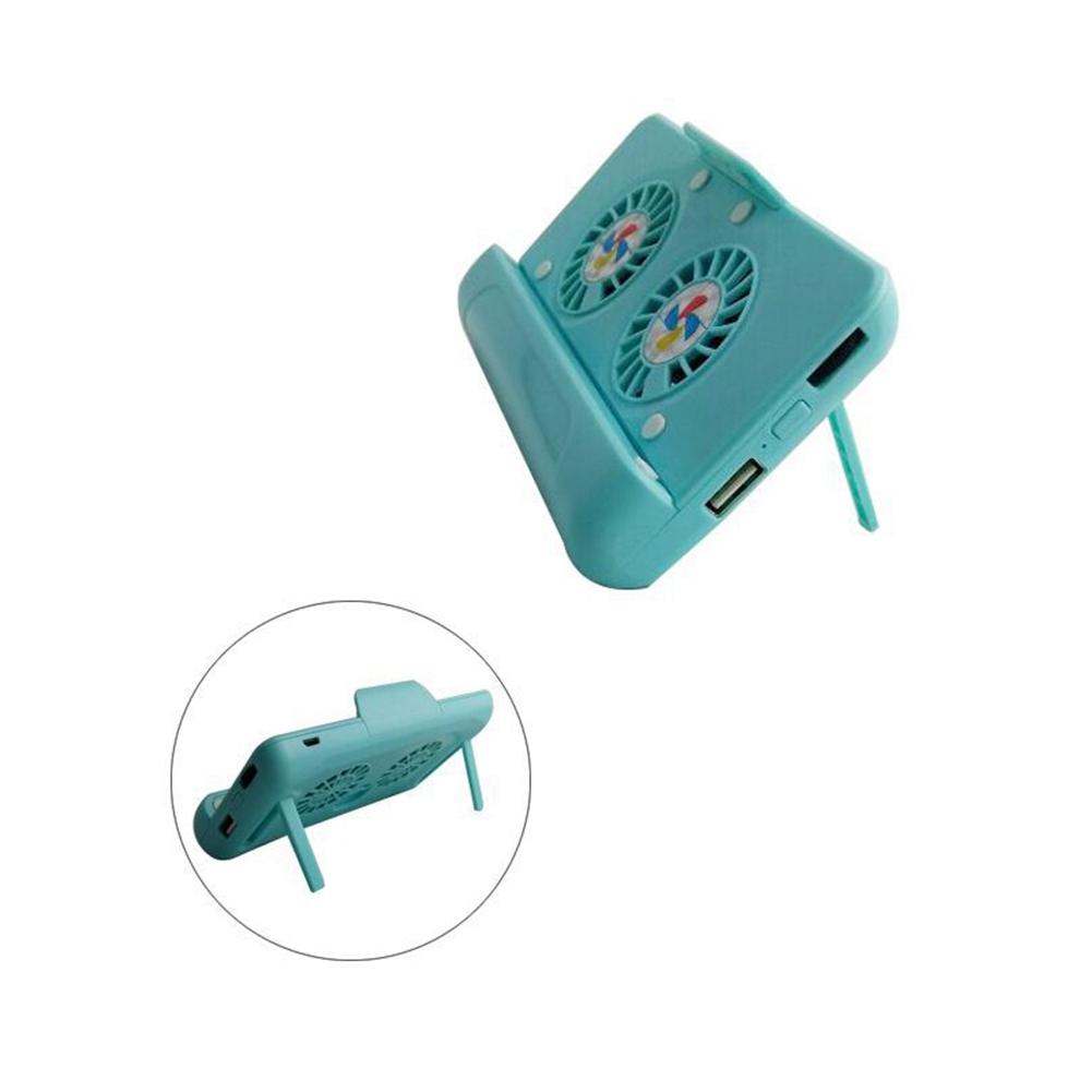 

Радиатор сотового телефона с двойным полупроводниковым охлаждающим чипом для прямой трансляции Tiktok, видеоблогов на открытом воздухе, мобильных игр синий