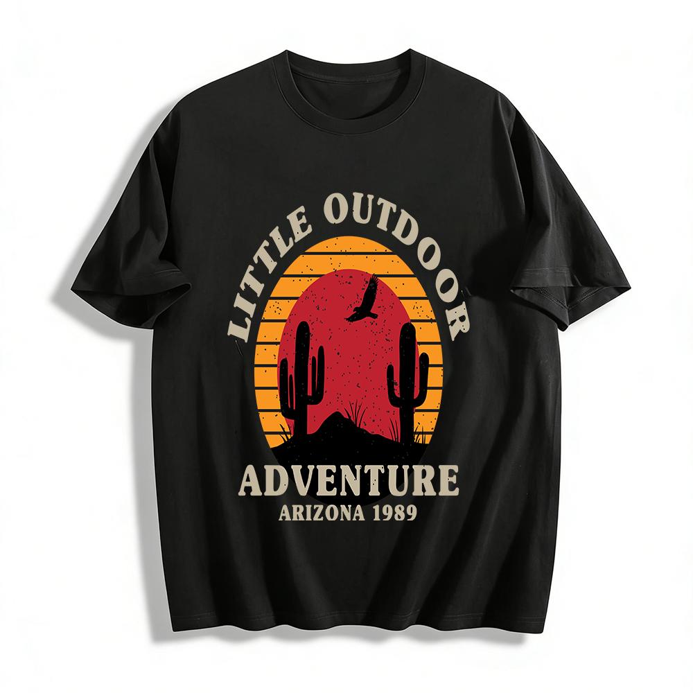 Arizona 1989 Little Outdoor Adventure Vintage Graphic Tee Pure cotton T-shirt XXS