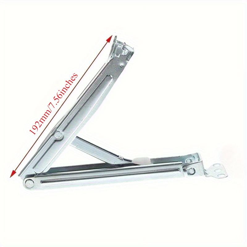 2pcs Desk Support Bracket Lift and Up Hinges Massage Table Support Mechanism Adjustable Sofa Lid Stay Hinge Massage Table Lifter Hinge Couch