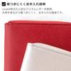 Corale Accessory Case, Portable, Women's Leather Accessory Pouch for Travel (Pearl Beige Pink)
