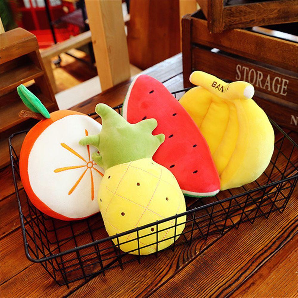 Sofa Cushion Orange Stuffed Dolls Mini Fruit Dolls Banana Stuffed Toys Vegetable Plush Toy