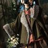 Women Vintage Spring Loose Chinese Style Warm Patchwork Pockets Female Coats