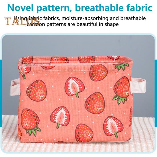 Storage Box Fabric Space-saving Animal Pattern Excellent Hairpin Headband Storage Box Household Supplies