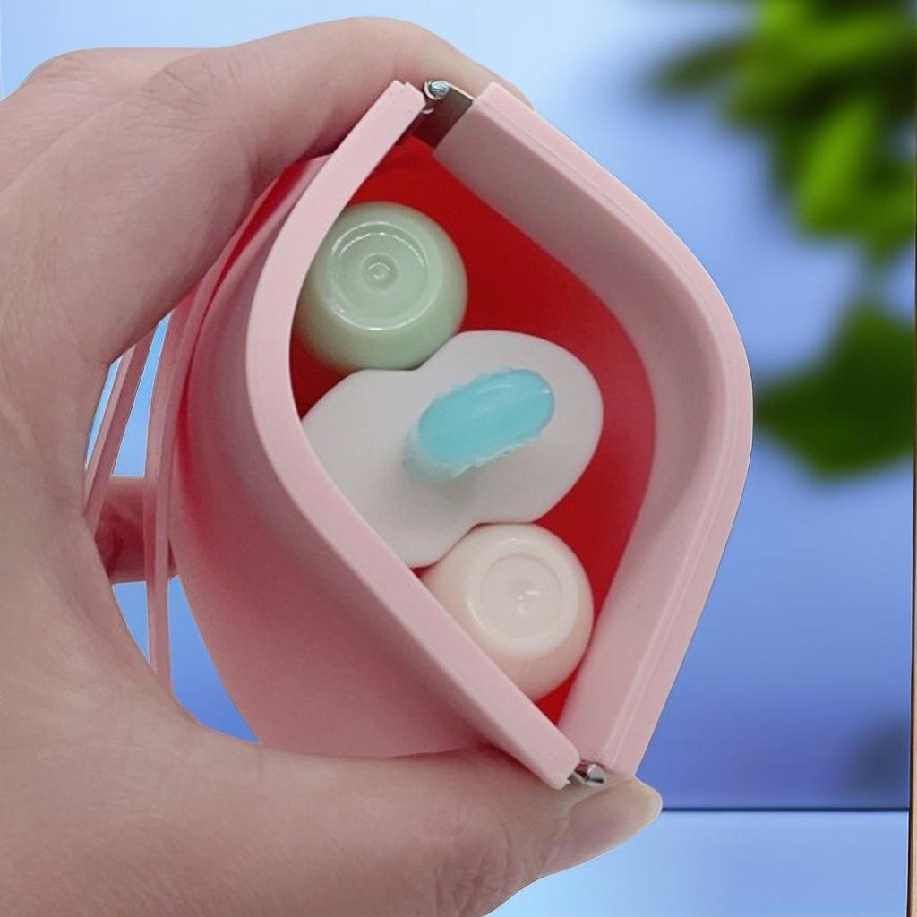 Silicone Snap Coin Purse & Wristband Storage Box
