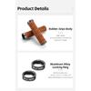 WEST BIKING Bicycle Handle Bar Grips Mountain Bike Soft Single-sided Locking Handlebar Cover Plug Rubber Non-slip Cycling Grips