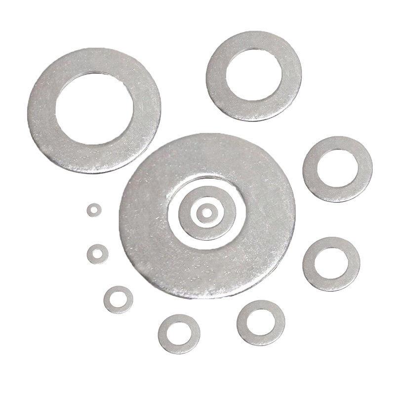 Heavy-Duty Galvanized Flat Washer with Large Outer Diameter