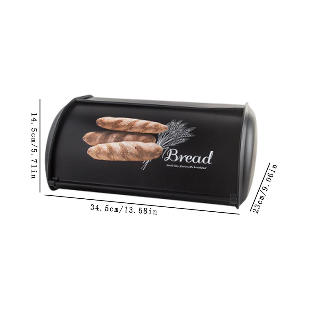 

Винтажный контейнер для хранения торта Хлебница Хлебница Хлебница Контейнер для хранения Домашний Органайзер для свежести десертов Коробка чёрный