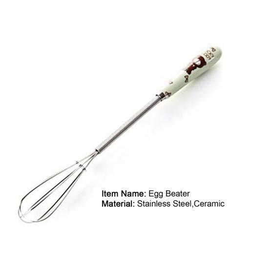 מקציפות תיל מנקות בקלות נירוסטה ידנית מיני מיקסר ביצים למטבח