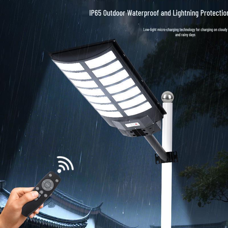 LED Solar Street Light with Radar Sensor for Outdoor Courtyard