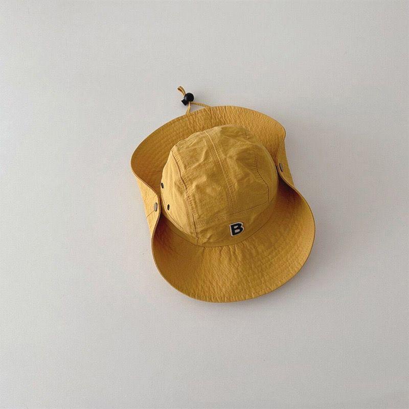 Quick-Drying Baby Bucket Hat: Stylish Spring & Autumn Candy Color Sun Hat for Outdoor Adventures