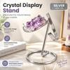 Modern Minimalist Iron Crystal Display Stand