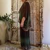 Summer New Leopard Print Three-quarter Sleeve Top and Wide-leg Pants Fashion Duet